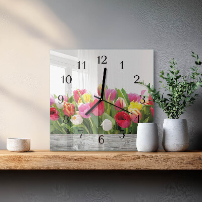 Steklena ura Tulipani