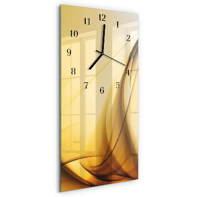 Vertikalna steklena ura Abstrakcija