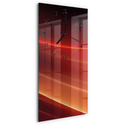 Vertikalna steklena ura Abstrakcija