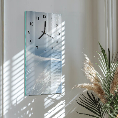 Vertikalna steklena ura Abstraktne črte