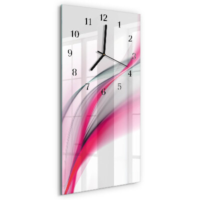 Vertikalna steklena ura Abstrakcija