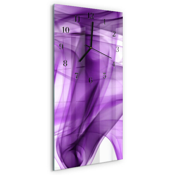 Vertikalna steklena ura Vzorec viole