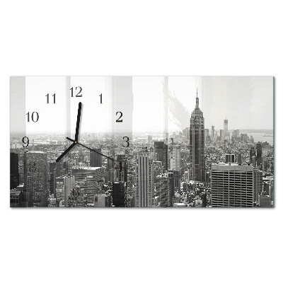 Moderna stenska ura New York Manhattan