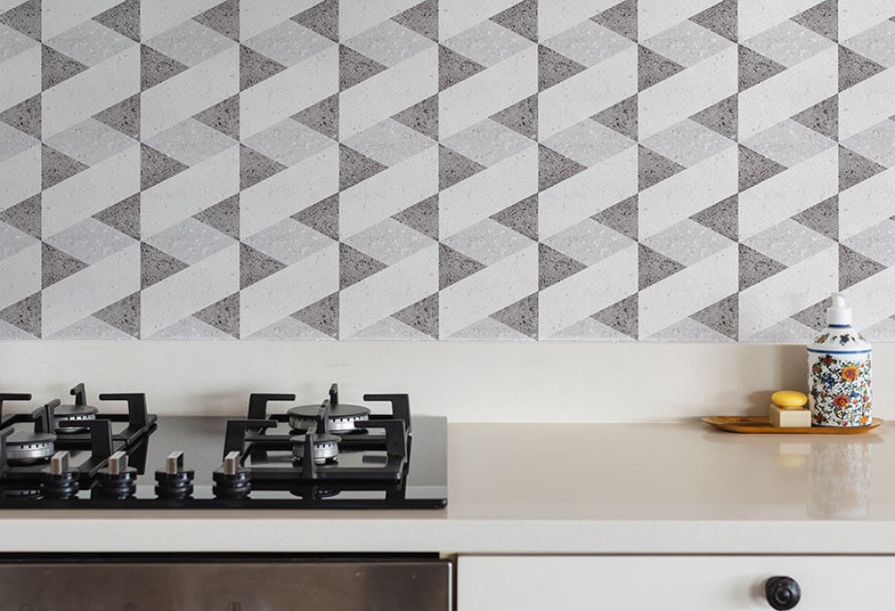 Stena v kuhinji brez prenove